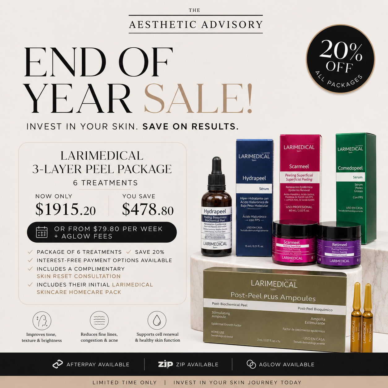 EOFY Larimedical 3-Layer Peel Package